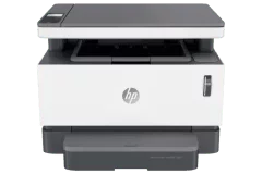 Imprimante HP Neverstop Laser MFP 1200w, gris, vue de face