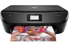 Imprimante HP ENVY Photo 6234, noir, vue de face.