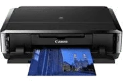 Imprimante Canon PIXMA iP7250, noir, vue de face.