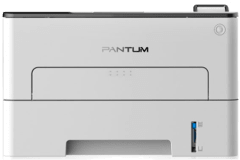 Imprimante Pantum P3010DW, gris, vue de face