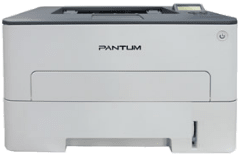 Imprimante Pantum P3308DW, blanc, vue de face