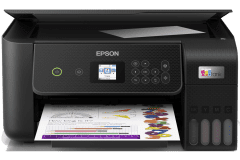 Imprimante Epson EcoTank ET-2825, noir, vue de face